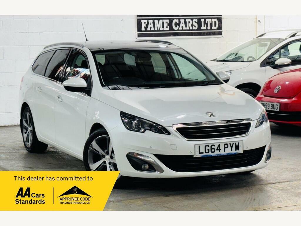 Peugeot 308 SW 1.6 E-hdi Allure Euro 5 S S White