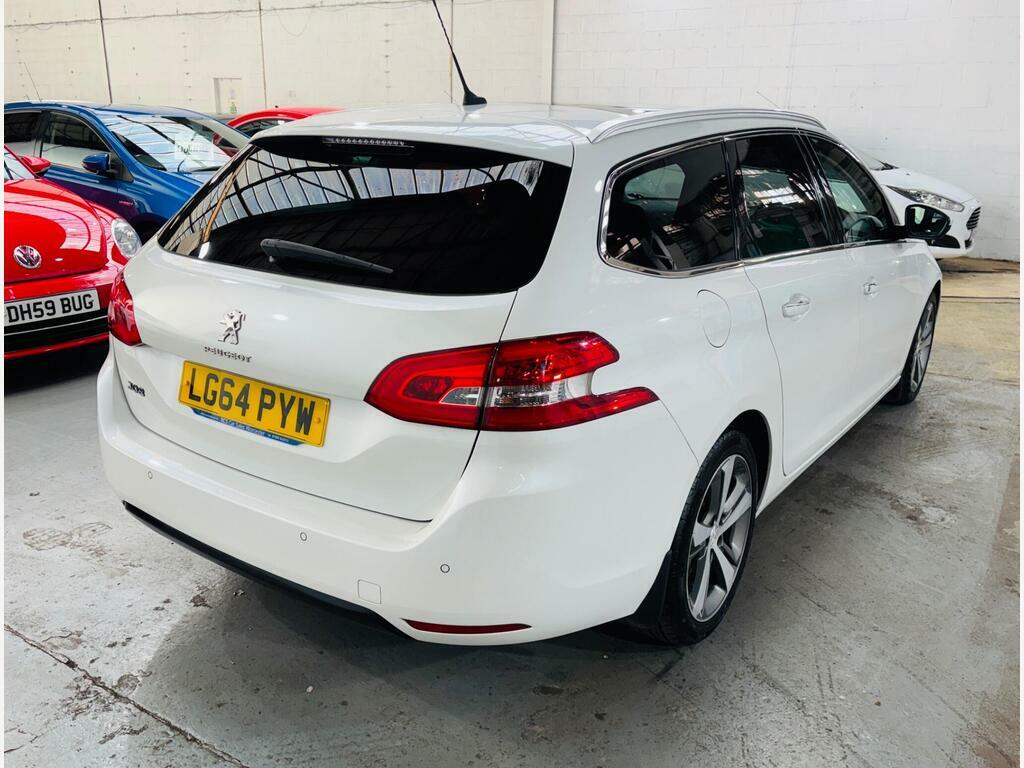 Peugeot 308 SW 1.6 E-hdi Allure Euro 5 S S LG64PYW White #4