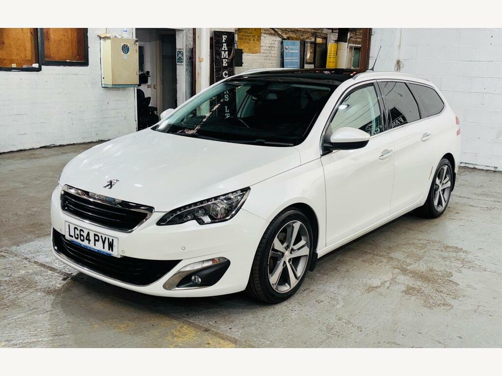Peugeot 308 SW 1.6 E-hdi Allure Euro 5 S S LG64PYW White #3