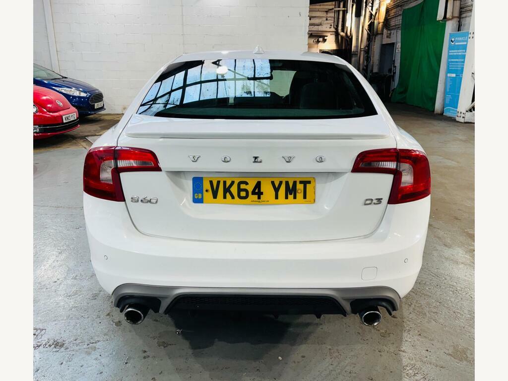 Volvo S60 2.0 D3 R-design Nav Geartronic Euro 5 S S White #5