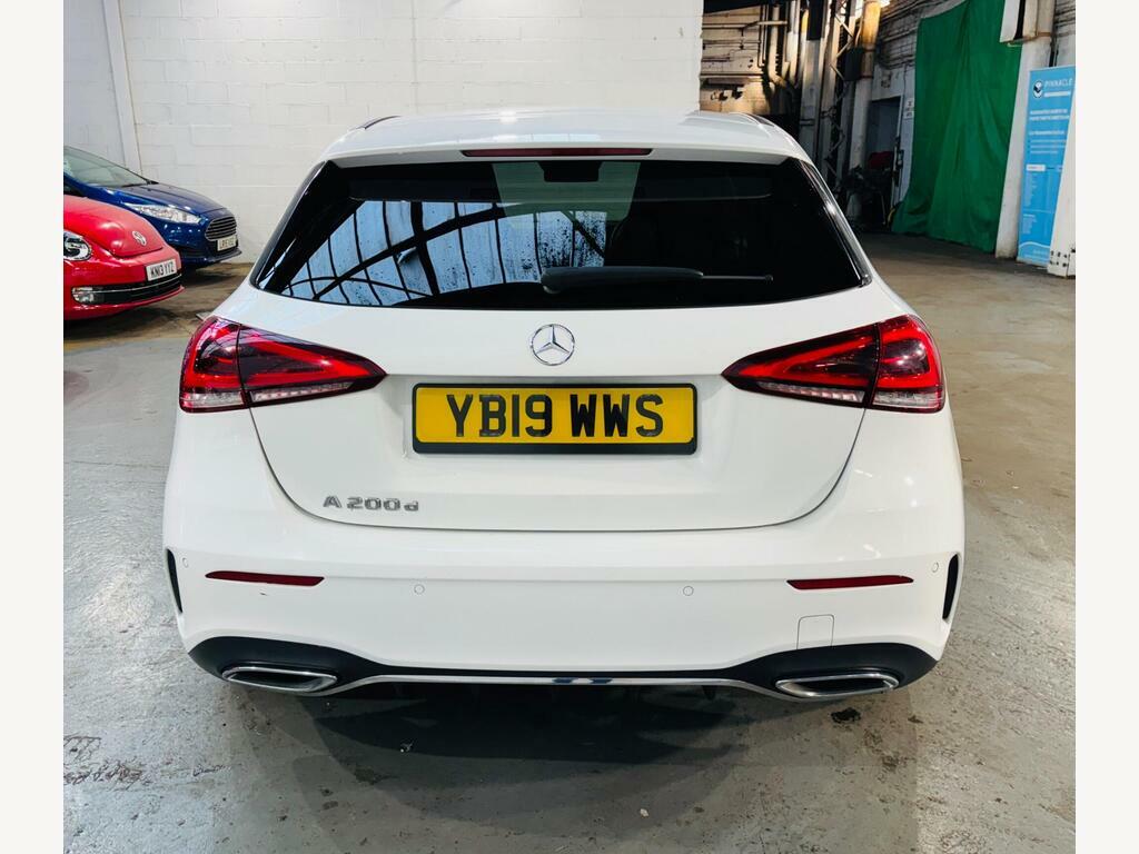 Mercedes-Benz A Class 2.0 A200d Amg Line Premium 8G-dct Euro 6 S S YB19WWS White #5