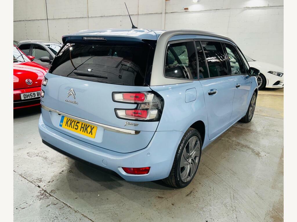 Citroen Grand C4 Picasso 2.0 Bluehdi Exclusive Eat6 Euro 6 S S Blue #4