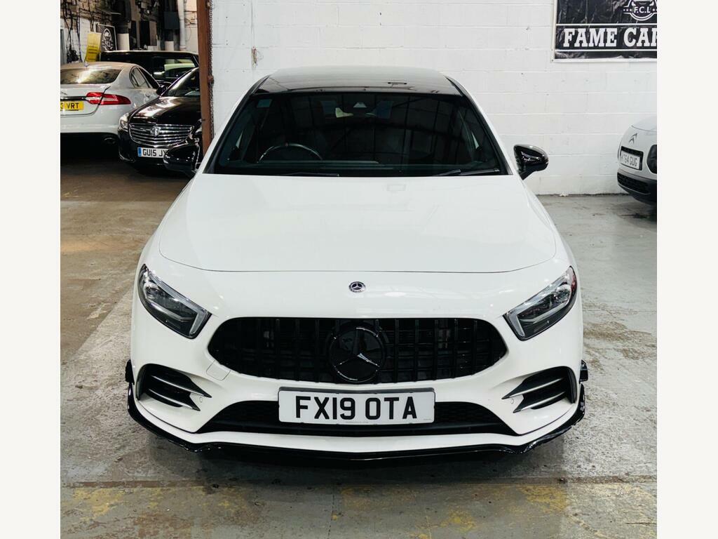 Mercedes-Benz A Class 2.0 A35 Amg Premium Plus Spds Dct 4Matic Euro 6 FX19OTA White #2