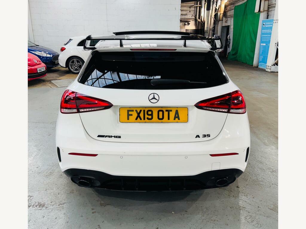 Mercedes-Benz A Class 2.0 A35 Amg Premium Plus Spds Dct 4Matic Euro 6 FX19OTA White #5