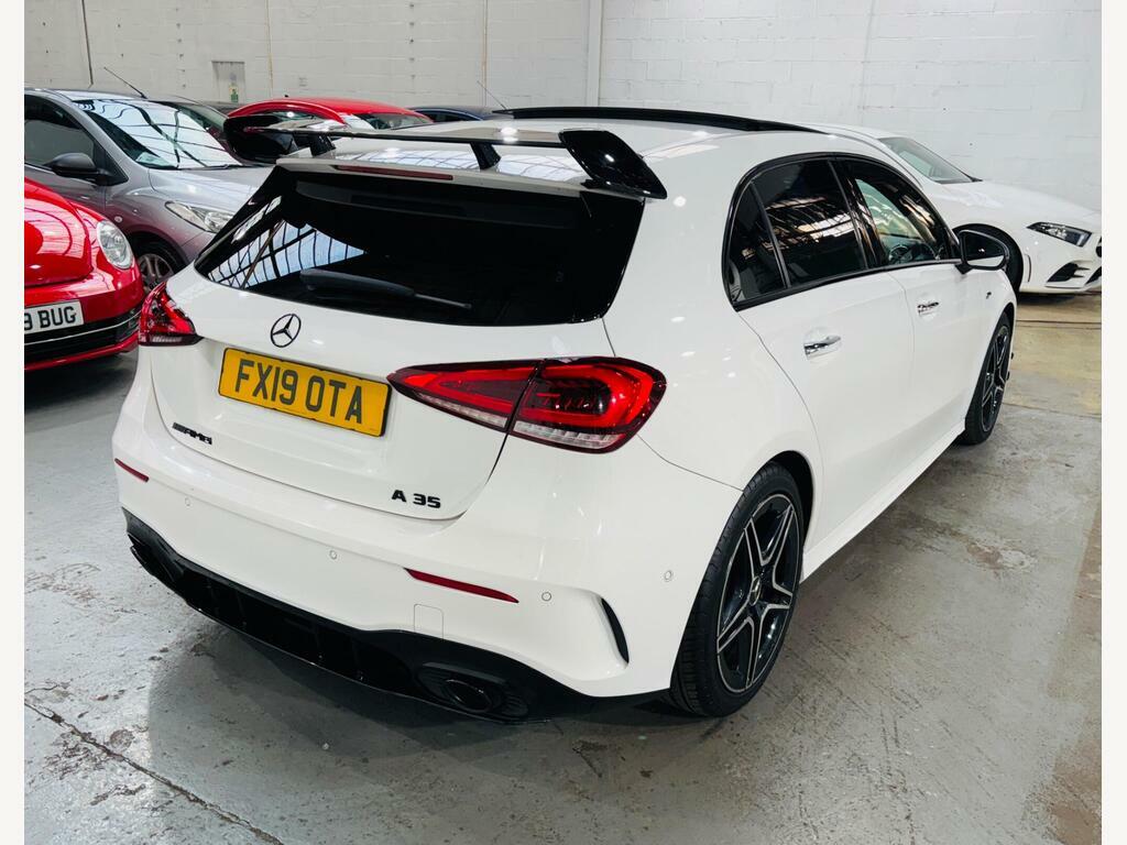 Mercedes-Benz A Class 2.0 A35 Amg Premium Plus Spds Dct 4Matic Euro 6 FX19OTA White #4