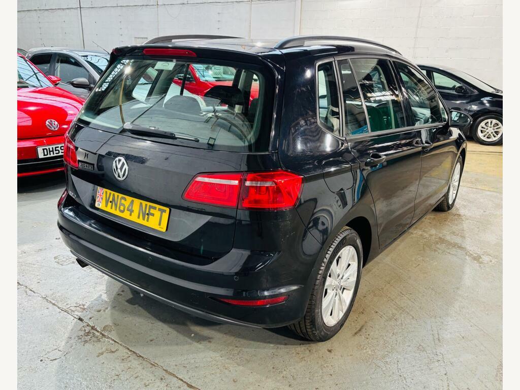 Volkswagen Golf SV 1.6 Tdi Bluemotion Tech Se Dsg Euro 6 S S Black #4