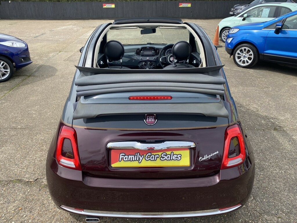 Fiat 500C Convertible 1.2 Collezione Convertible 201919 EU19XBY Grey #2
