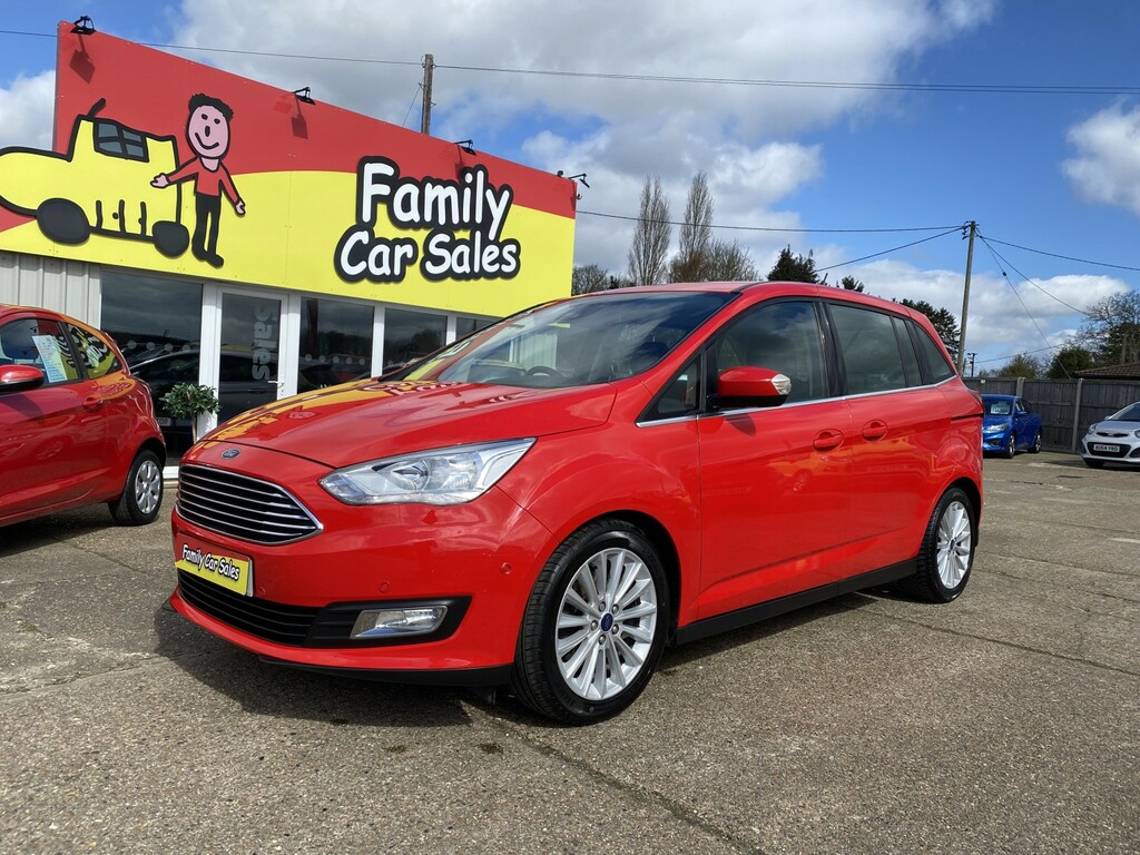 Ford Grand C-Max Mpv 1.5 Tdci Titanium 201868 Red
