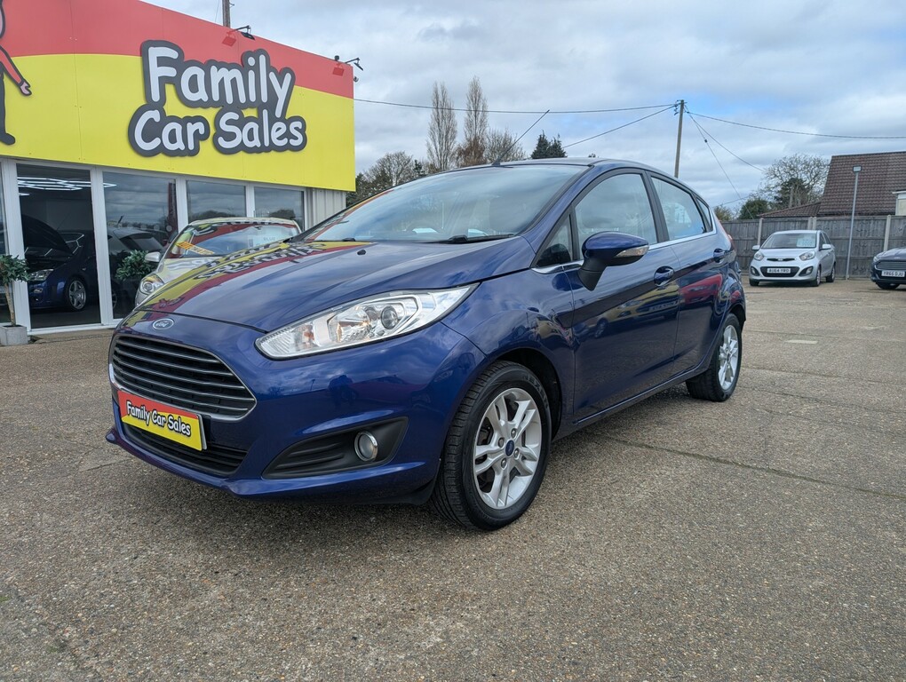 Ford Fiesta Hatchback 1.6 Zetec 201414 Blue