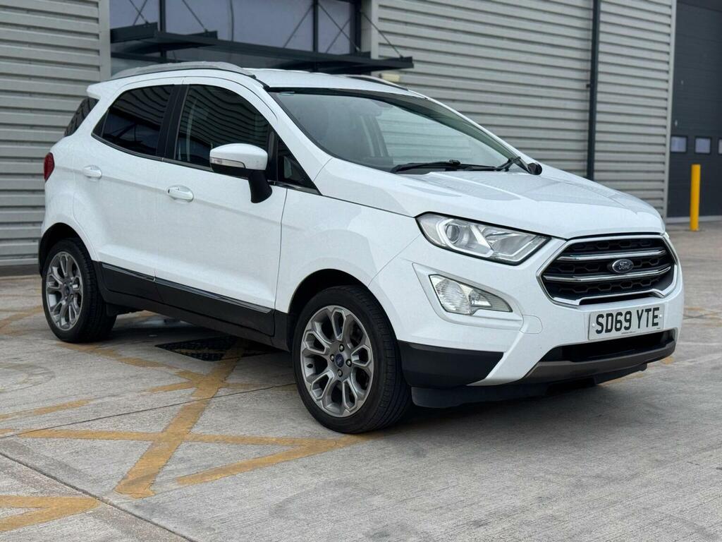 Ford Ecosport Suv 1.0T Ecoboost Titanium Euro 6 Ss 2019 SD69YTE White #4