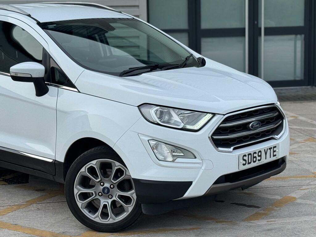 Ford Ecosport Suv 1.0T Ecoboost Titanium Euro 6 Ss 2019 SD69YTE White #2