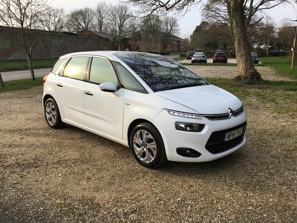 Citroen C4 Picasso 1.6 E-hdi Airdream Exclusive Mpv Etg6 E White
