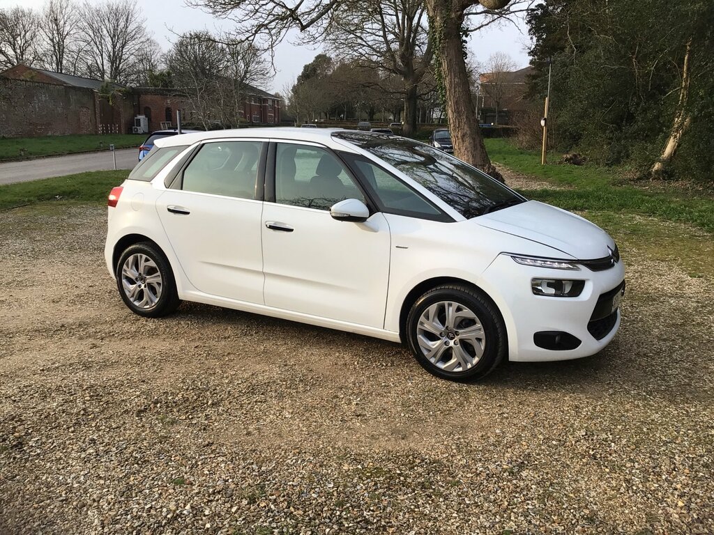 Citroen C4 Picasso 1.6 E-hdi Airdream Exclusive Mpv Etg6 E White #2