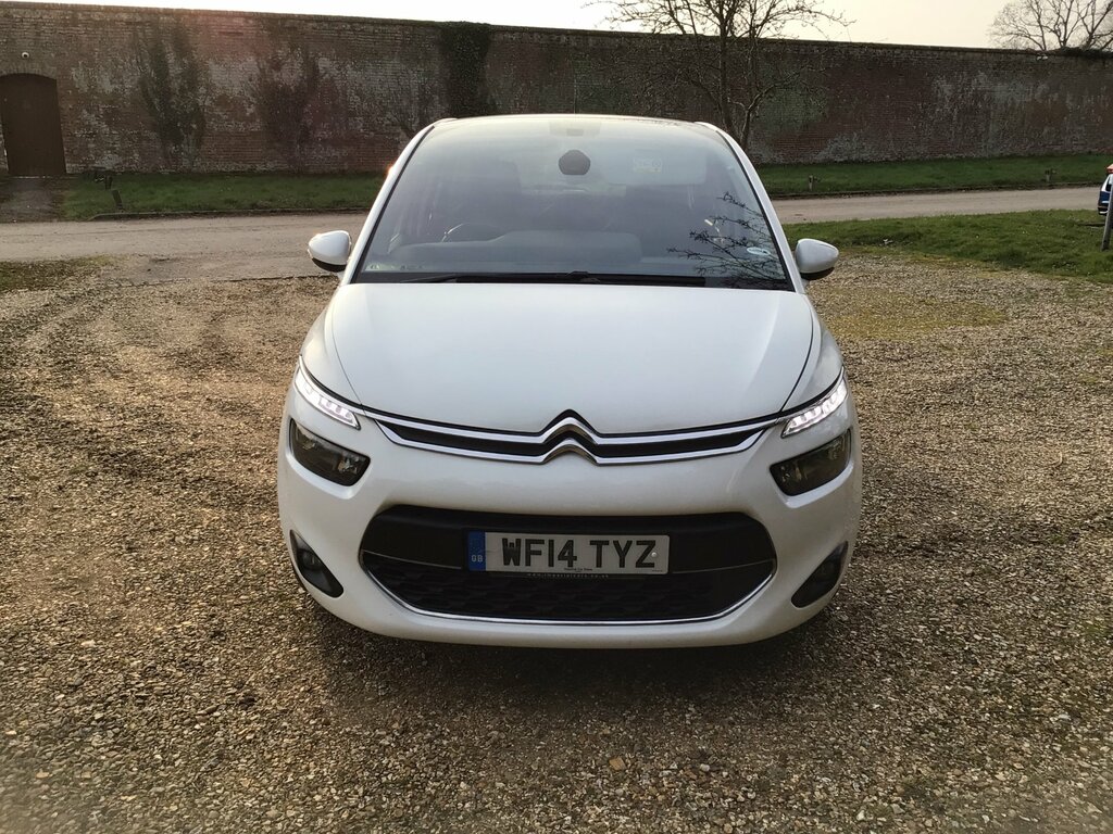 Citroen C4 Picasso 1.6 E-hdi Airdream Exclusive Mpv Etg6 E White #4