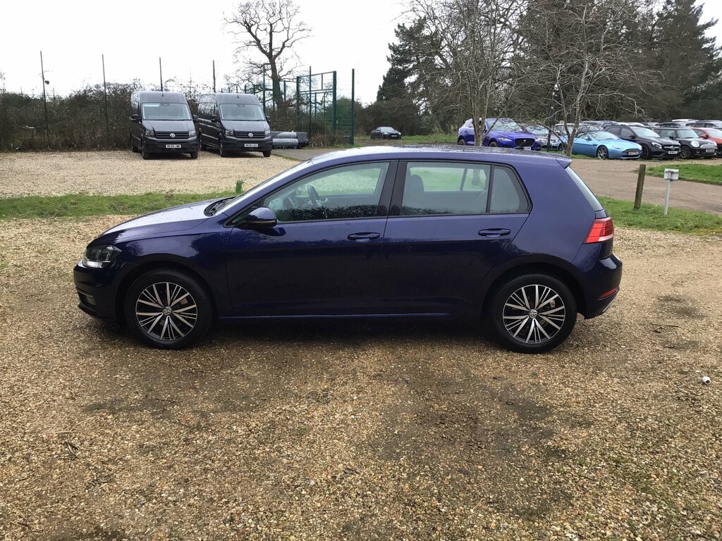 Volkswagen Golf 1.6 Tdi Se Hatchback Euro 6 Ss FM18XNR Blue #6