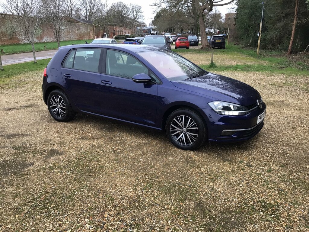 Volkswagen Golf 1.6 Tdi Se Hatchback Euro 6 Ss FM18XNR Blue #2