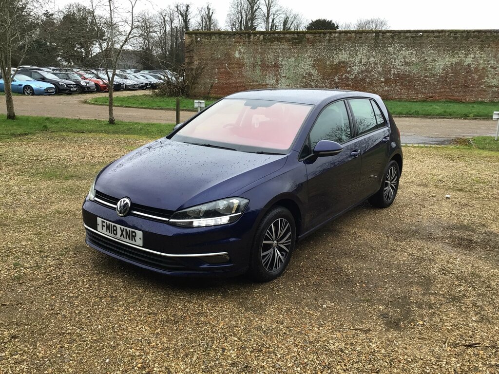 Volkswagen Golf 1.6 Tdi Se Hatchback Euro 6 Ss FM18XNR Blue #5