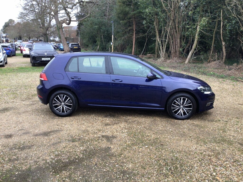 Volkswagen Golf 1.6 Tdi Se Hatchback Euro 6 Ss FM18XNR Blue #3