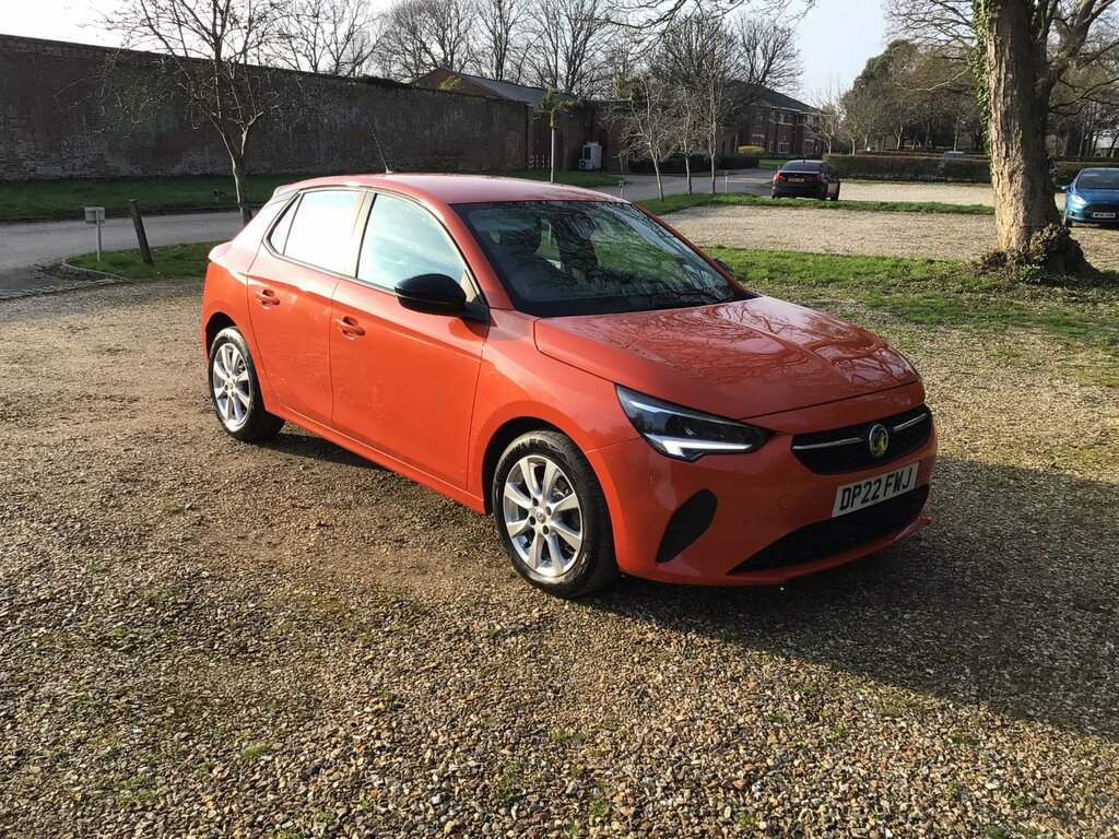 Vauxhall Corsa 1.2 Design Hatchback Euro 6 75 Orange