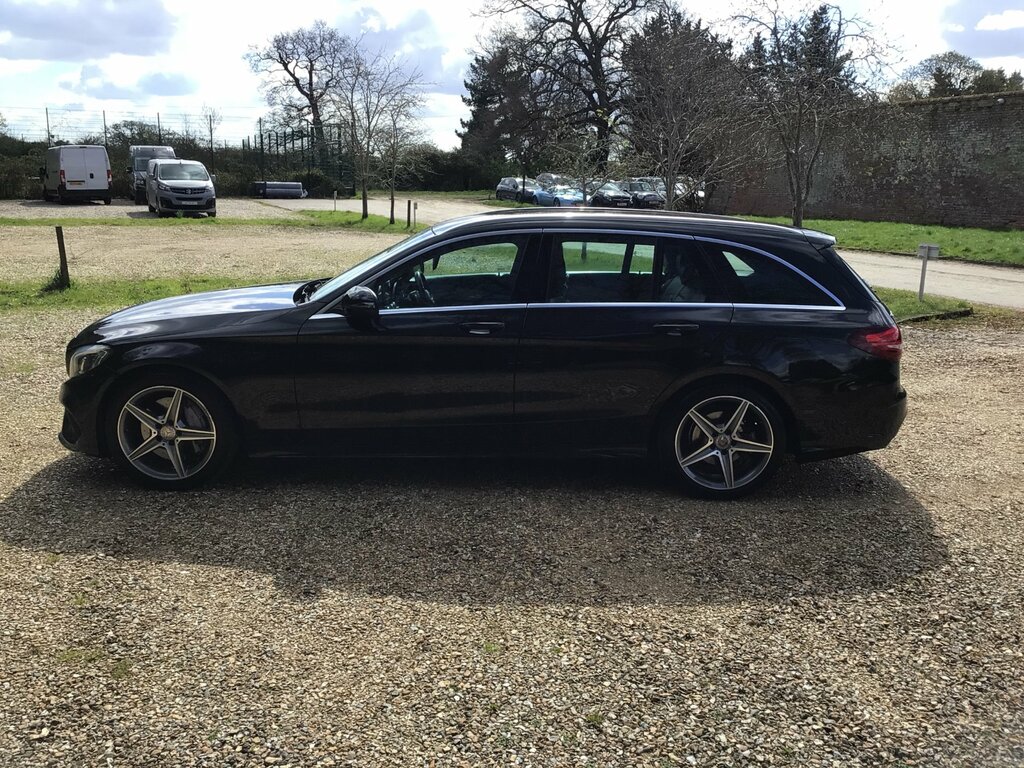 Mercedes-Benz C Class 2.1 C250d Amg Line Estate 7G-tronic Eu LL66ODR Black #6