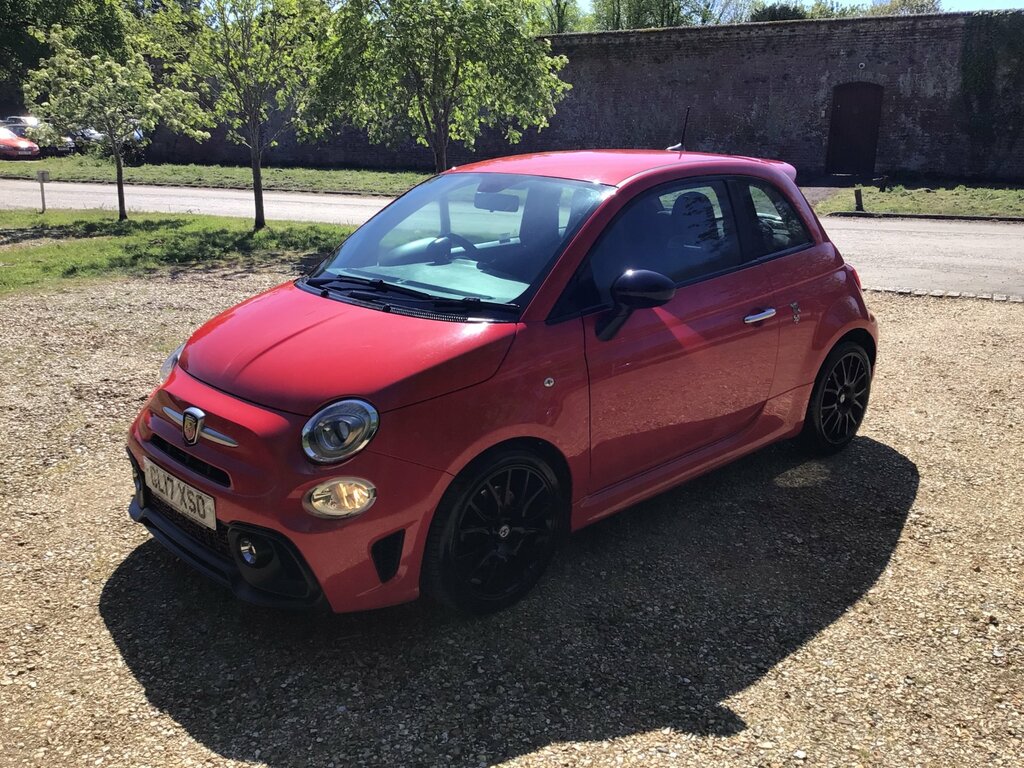 Abarth 595 1.4 T-jet Trofeo Hatchback Euro GL17XSO Red #5