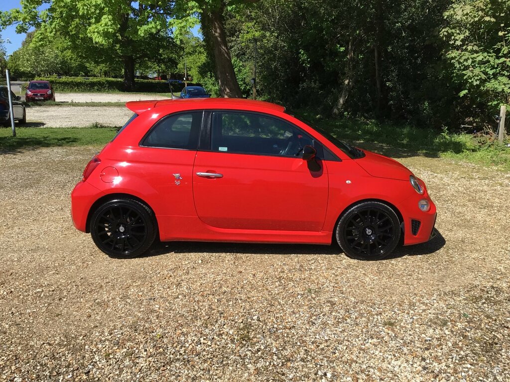 Abarth 595 1.4 T-jet Trofeo Hatchback Euro GL17XSO Red #3