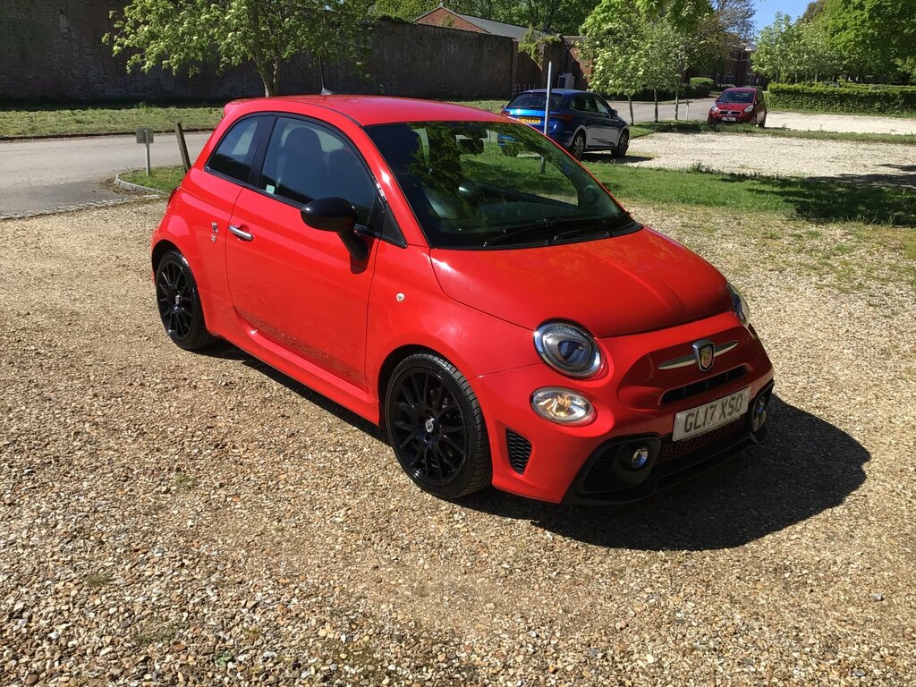 Abarth 595 1.4 T-jet Trofeo Hatchback Euro Red