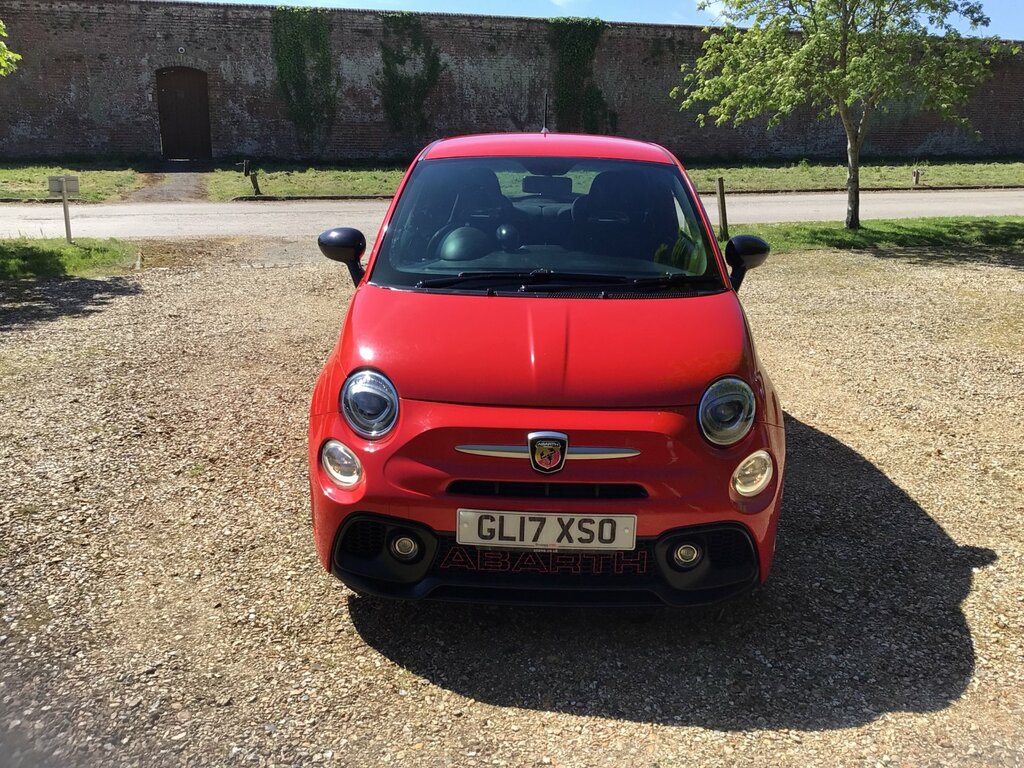 Abarth 595 1.4 T-jet Trofeo Hatchback Euro GL17XSO Red #4