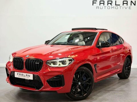BMW X4 M 3.0I Competition Suv Red #3
