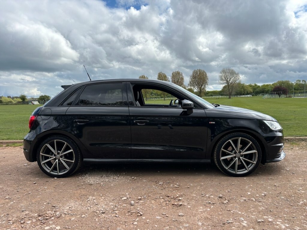 Audi A1 Hatchback KY17HXV Black #2