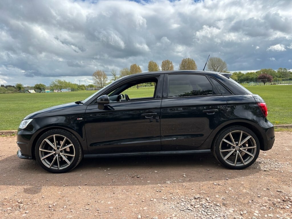 Audi A1 Hatchback KY17HXV Black #6