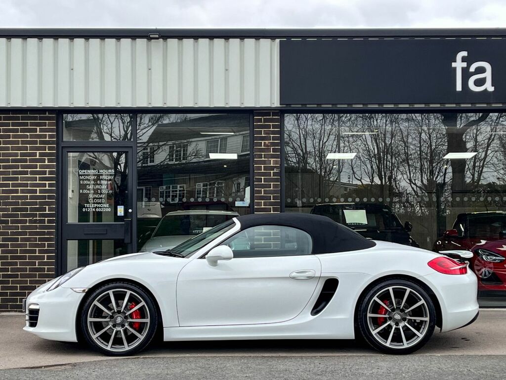 Porsche Boxster 981 3.4 S Pdk 315Ps White #6