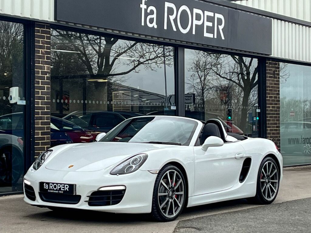 Porsche Boxster 981 3.4 S Pdk 315Ps White