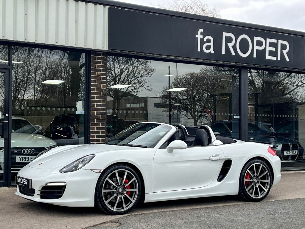 Porsche Boxster 981 3.4 S Pdk 315Ps White #3