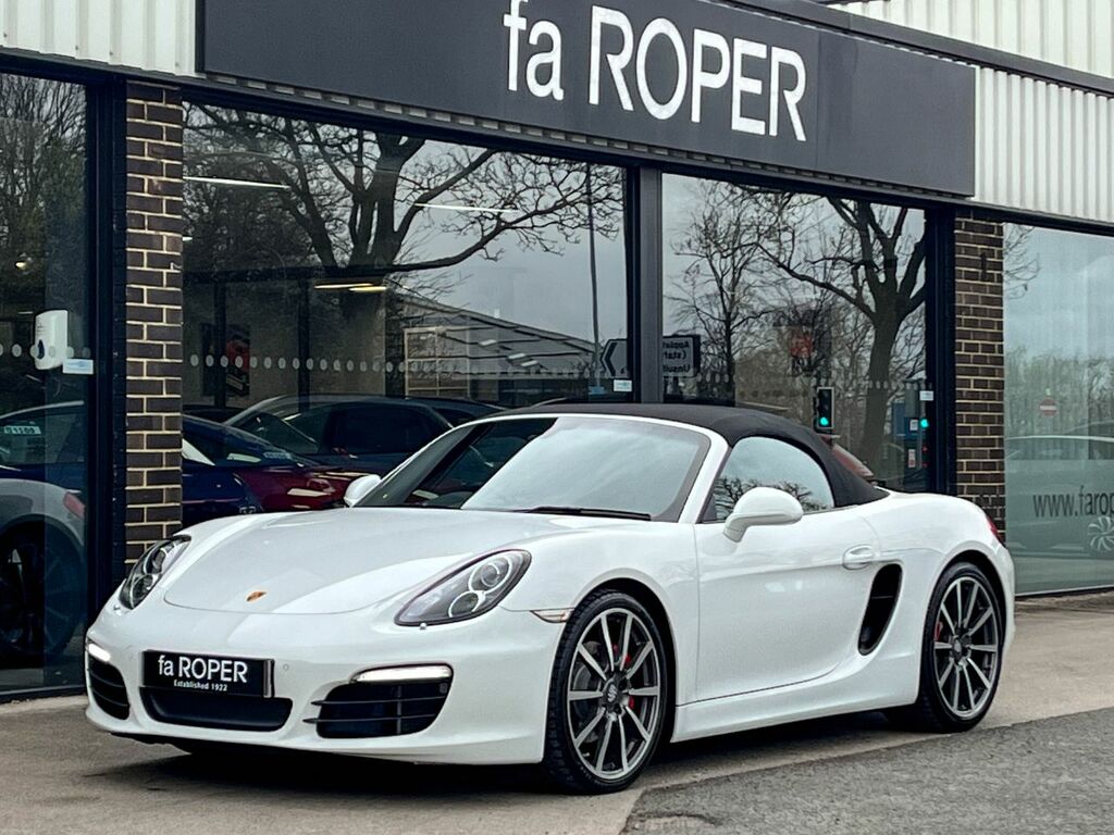 Porsche Boxster 981 3.4 S Pdk 315Ps White #2
