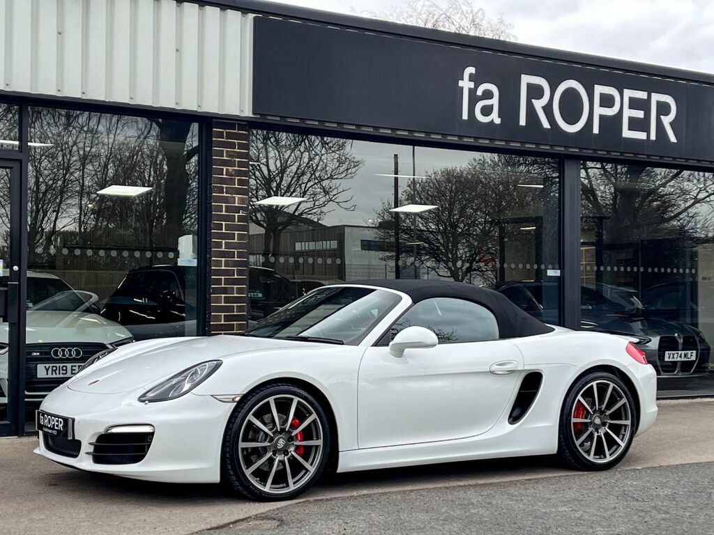 Porsche Boxster 981 3.4 S Pdk 315Ps White #4