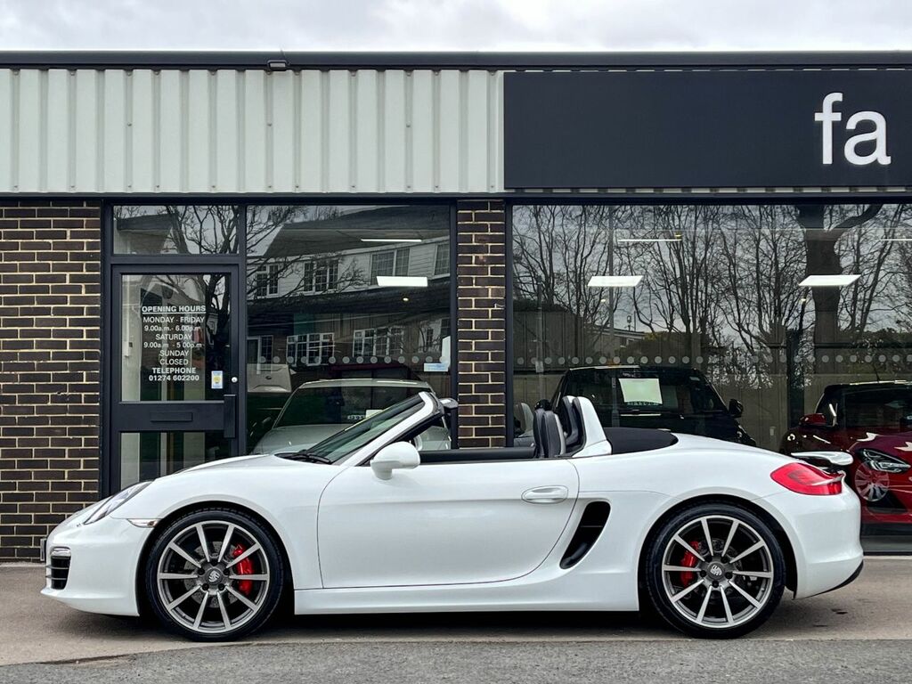 Porsche Boxster 981 3.4 S Pdk 315Ps White #5