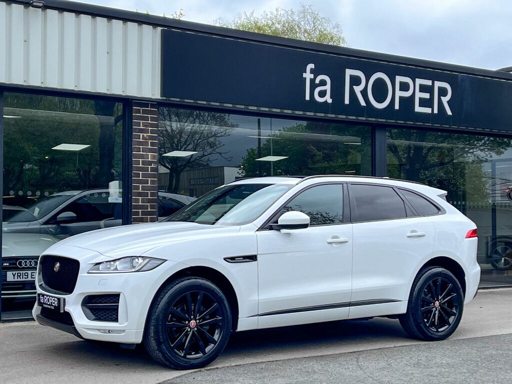 Jaguar F-Pace 2.0D R-sport Awd 180Ps BV19EGY White #2