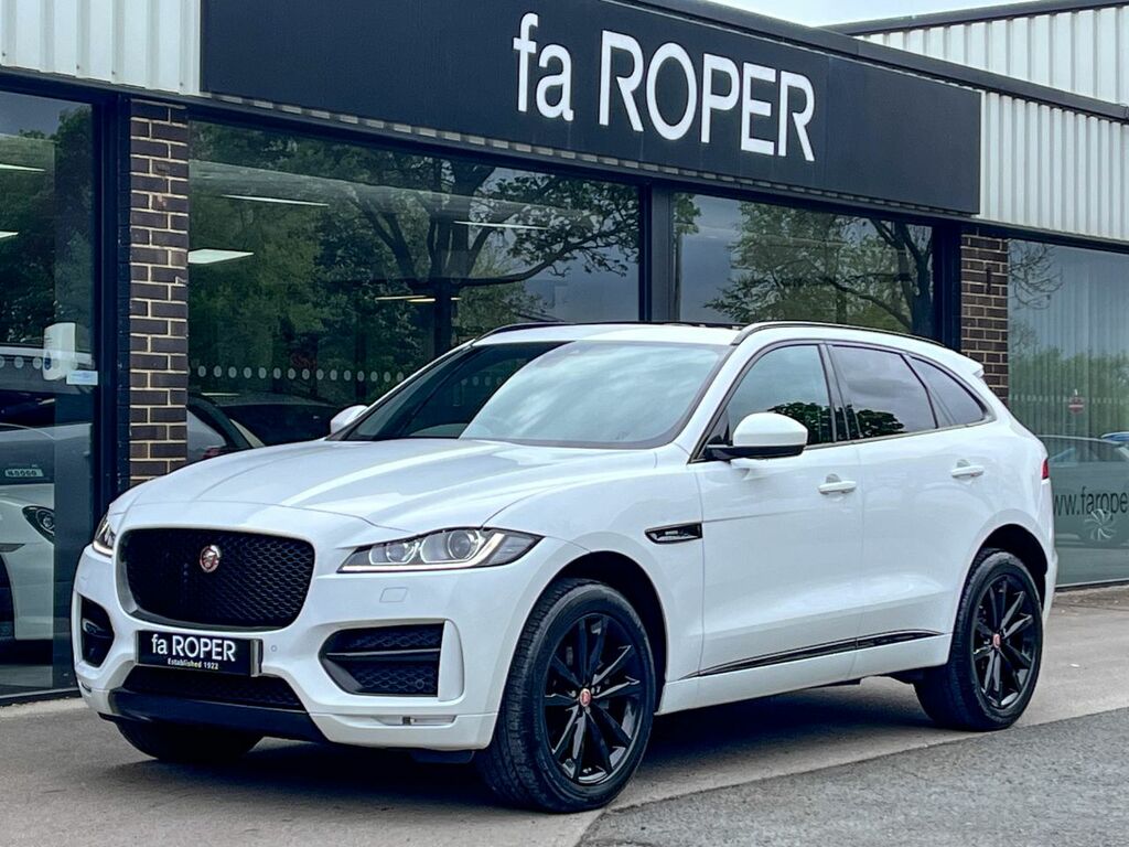 Jaguar F-Pace 2.0D R-sport Awd 180Ps White