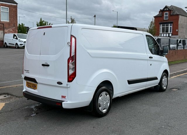 Ford Transit Custom 2.0 300 Ecoblue Trend L2 H1 Lwb Low Roof 130 Bhp FD22XBH White #4