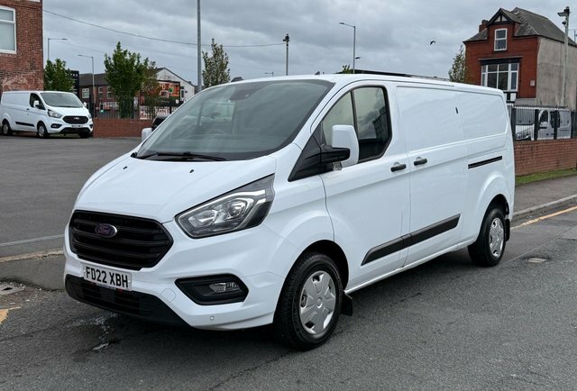 Ford Transit Custom 2.0 300 Ecoblue Trend L2 H1 Lwb Low Roof 130 Bhp FD22XBH White #2
