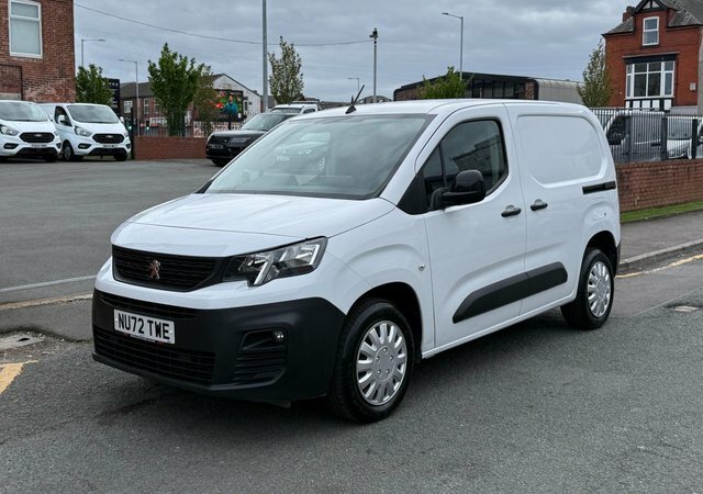 Peugeot Partner 1.5 Blue Hdi 1000 Professional L1 Swb 100 Bhp NU72TWE White #2