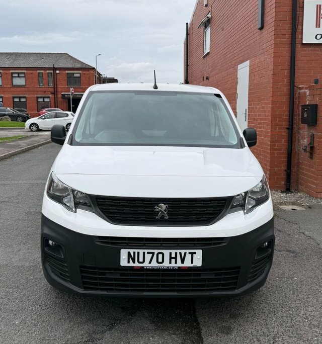 Peugeot Partner 1.5 Blue Hdi 1000 Professional L1 Swb 100 Bhp NU70HVT White #3