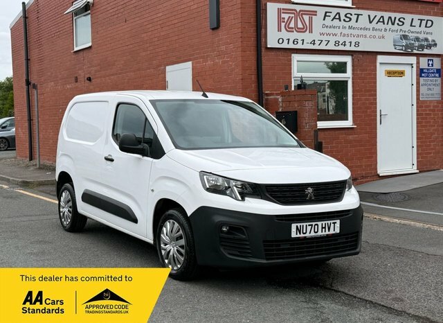 Peugeot Partner 1.5 Blue Hdi 1000 Professional L1 Swb 100 Bhp White