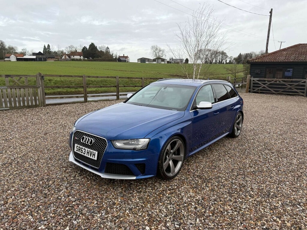 Audi A4 4.2 Rs 4 Fsi Quattro 4Wd Estate Au Blue #2