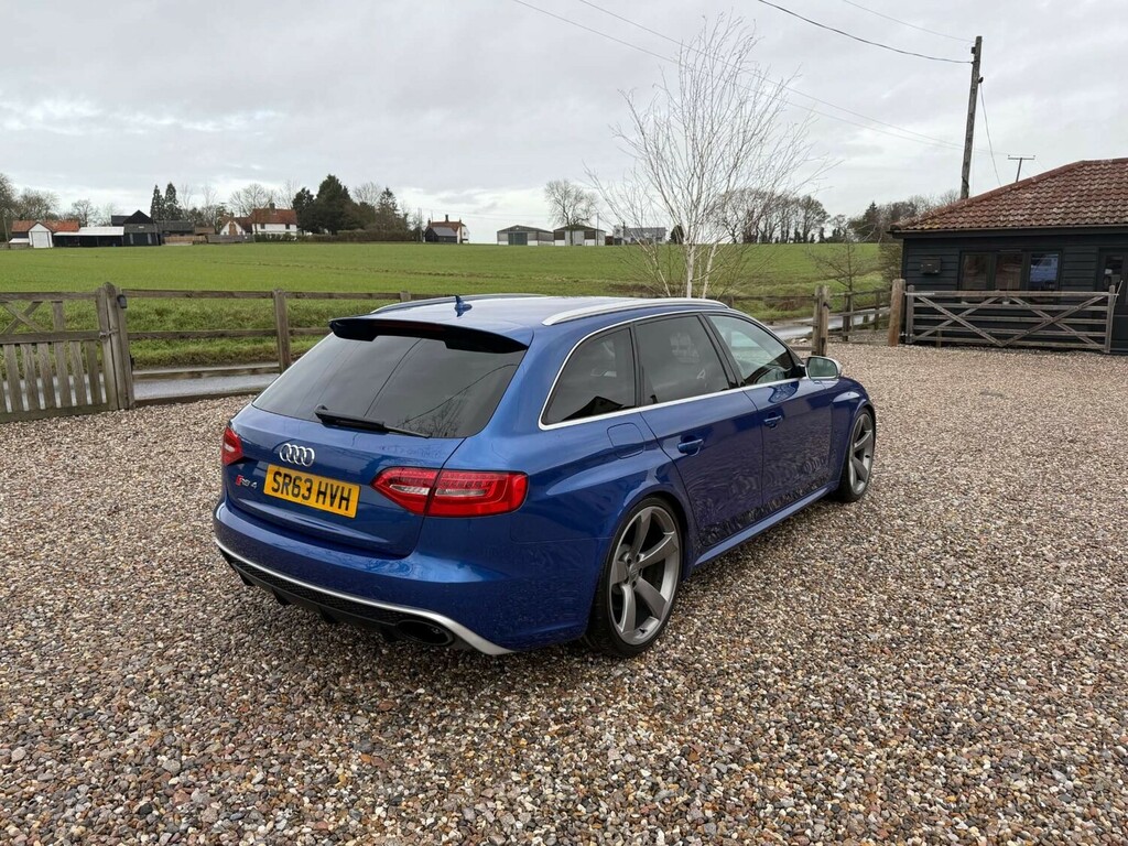 Audi A4 4.2 Rs 4 Fsi Quattro 4Wd Estate Au Blue #4