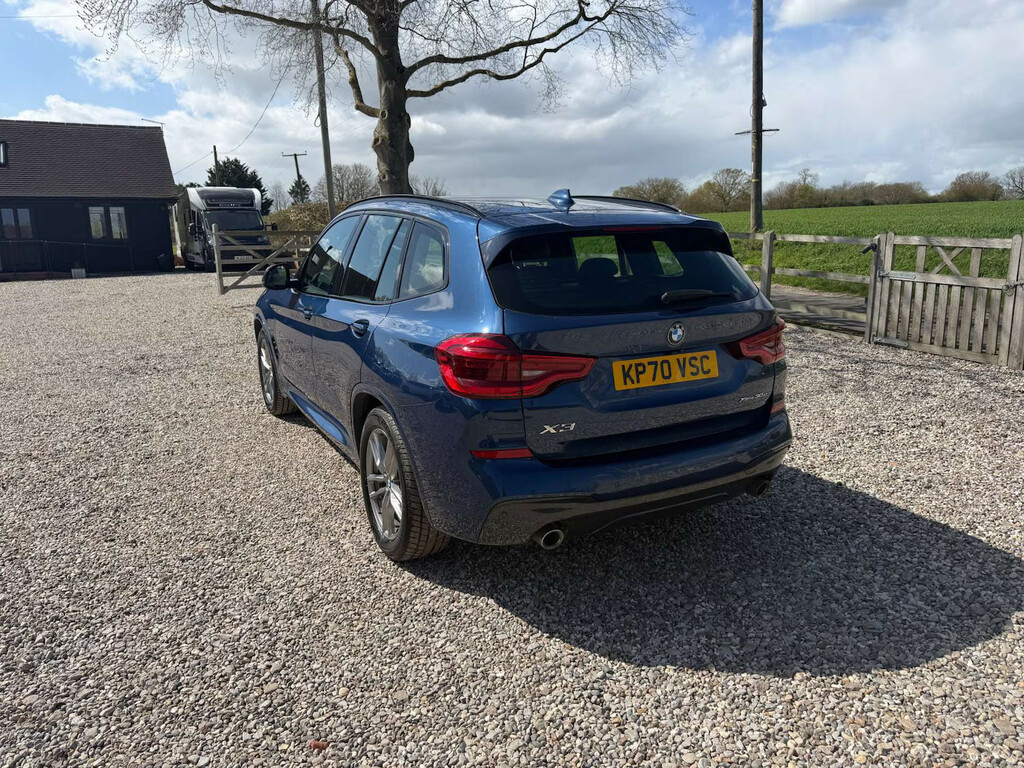 BMW X3 2.0 X3 Xdrive 30E M Sport 4Wd Suv Hybrid KP70VSC Blue #3