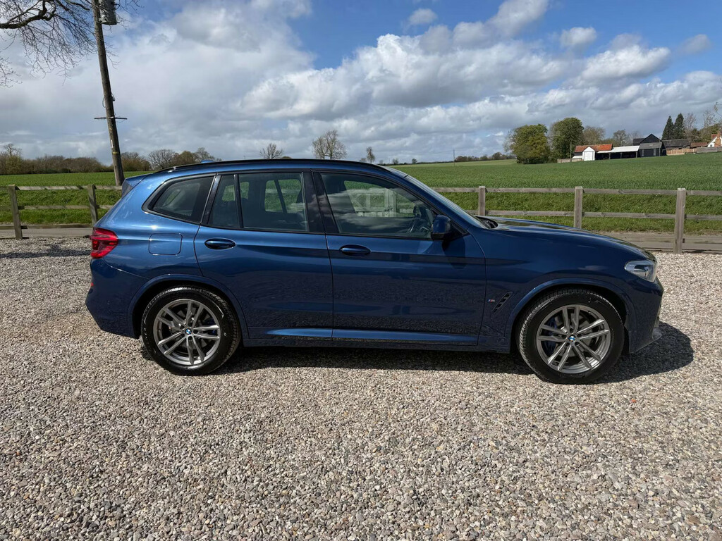 BMW X3 2.0 X3 Xdrive 30E M Sport 4Wd Suv Hybrid KP70VSC Blue #6