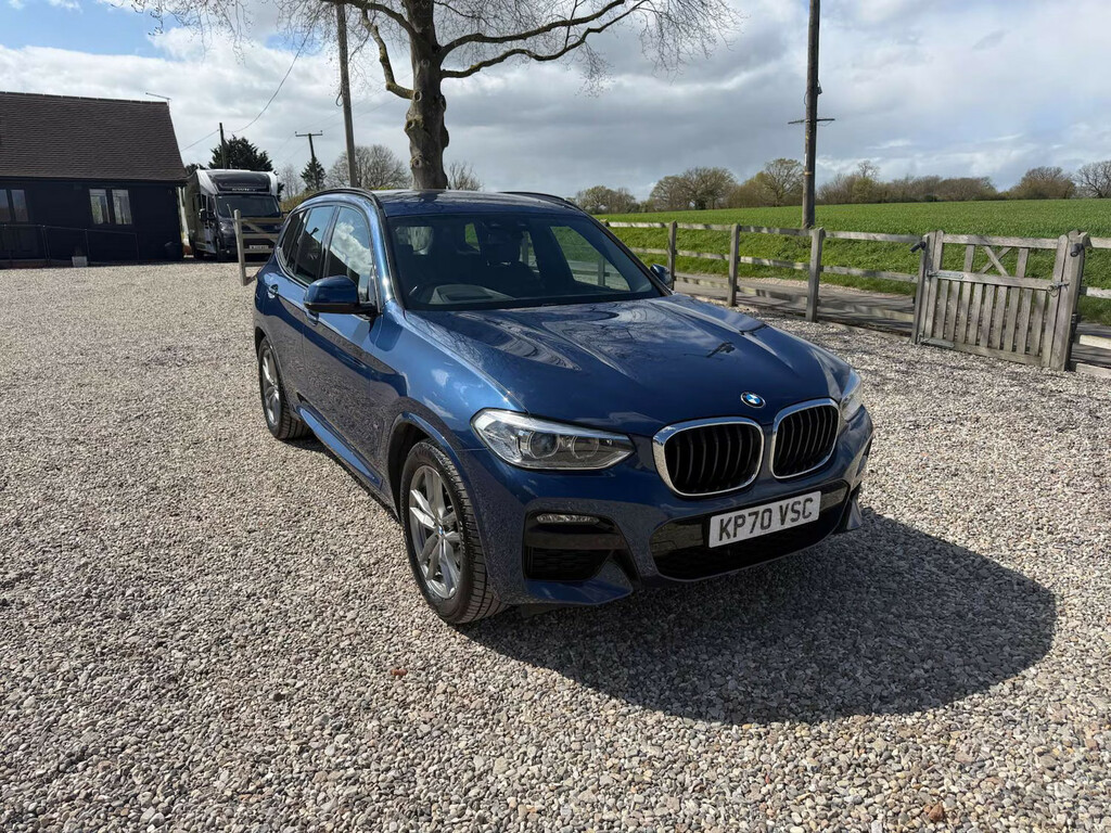 BMW X3 2.0 X3 Xdrive 30E M Sport 4Wd Suv Hybrid Blue