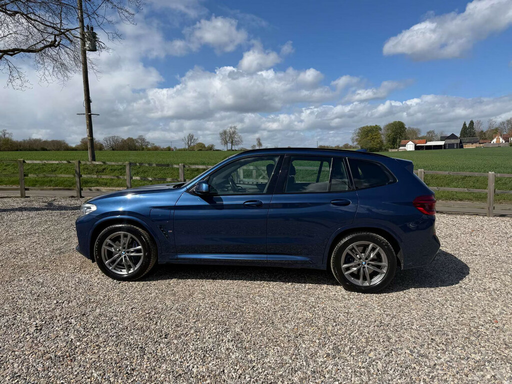 BMW X3 2.0 X3 Xdrive 30E M Sport 4Wd Suv Hybrid KP70VSC Blue #5